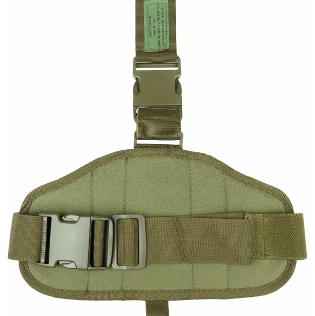 MFH30708B MFH Holster, "MOLLE", sangles de cuisse et ceinturon, kaki