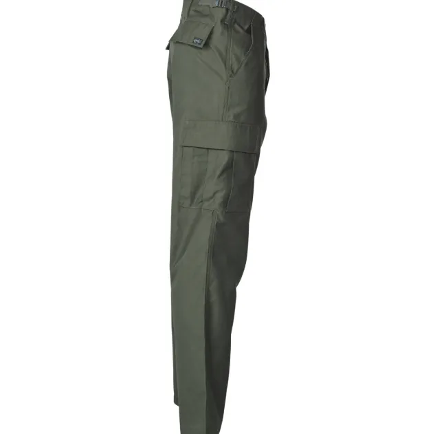 MFH01304BS US Pantalon combat, BDU, vert OD Taille S