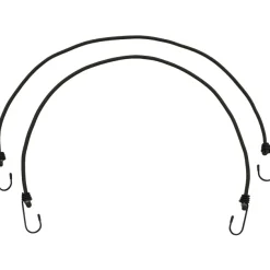 MFH30455B Tendeur, 6 mm, avec crochet, 75 cm, vert, paquet de 2