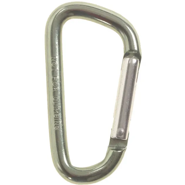 MFH27533C mousqueton, D 7mm x 7 cm, kaki