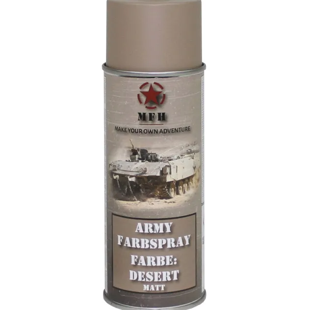 MFH27375H Bombe de peinture armée, DESERT, mat, 400 ml