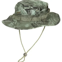 MFH10713HM US GI Chapeau de brousse, mentonnière, GI Boonie, Rip Stop, chasseur-vert TAILLE M