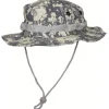 MFH10713QM US GI Chapeau de brousse, mentonnière, GI Boonie, Rip Stop, AT-digital TAILLE M