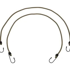 MFH30455R Tendeur, 6 mm, avec crochet, 75 cm, coyote tan, paquet de 2