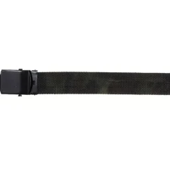 MFH22553T Ceinture, 3 cm, woodland, avec boucle métallique