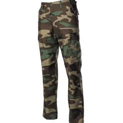 MFH01324T S Pantalon combat, BDU, woodland Taille S