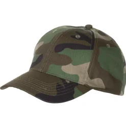 MFH10273T US Casquette, woodland, taille réglable