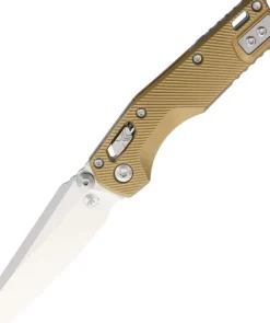 210M-10FLTA - Microtech MSI Mini RAM-LOCK SW Fluted Tan