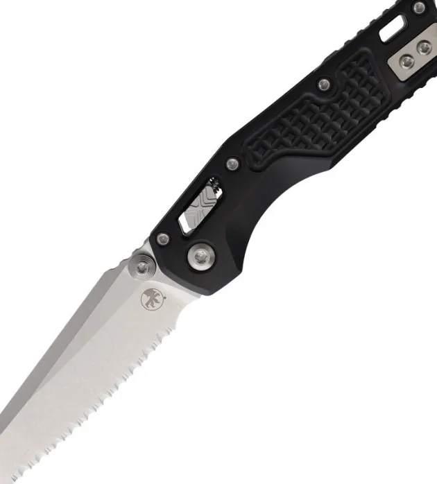 210M-12FR - Microtech MSI Mini RAM-LOCK F/S Black Frag STD