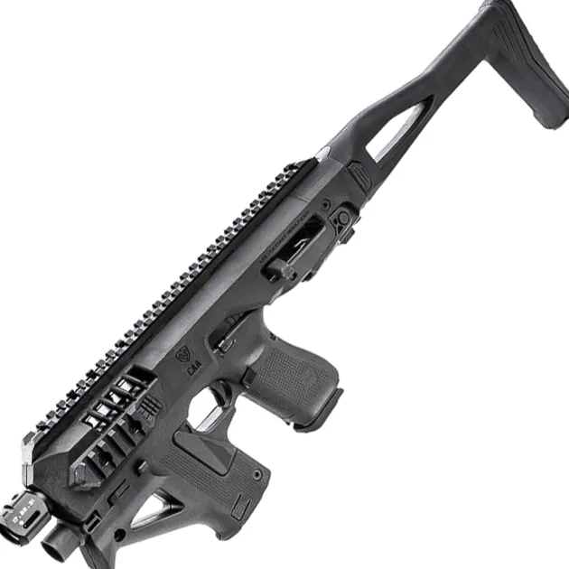 MIC-RO4-G26-BLK - Chassis - CAA Tactical - Micro Roni Gen. 4 pour Glock 26 - Noir