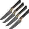 Microtech Set de couteaux à Steak Signature DLC fibre de carbone