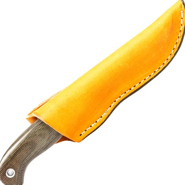 Mike Irie Custom Model 110 Micarta Hand Satin D2