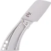 MKH01S - Torpen x Max Knives μSepia Silver
