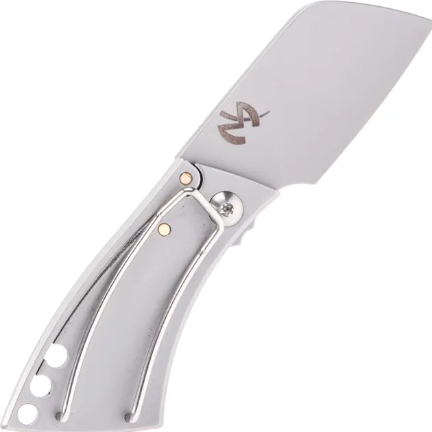 MKH01S - Torpen x Max Knives μSepia Silver