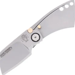 MKH01S - Torpen x Max Knives μSepia Silver
