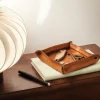 MKMVT2 - MANIAGO KNIFE MAKERS EDC Valet Tray Plateau Organisateur MARRON