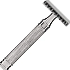 Mülhe Rasoir de sécurité Tradition Grande Chrome Peigne ouvert