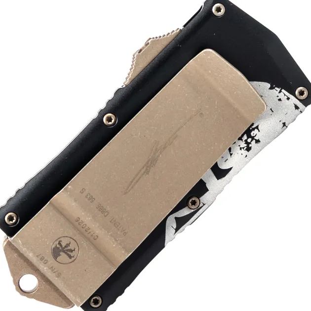 158-13 MLS - Microtech Exocet Tanto Molon Labe Signature Series