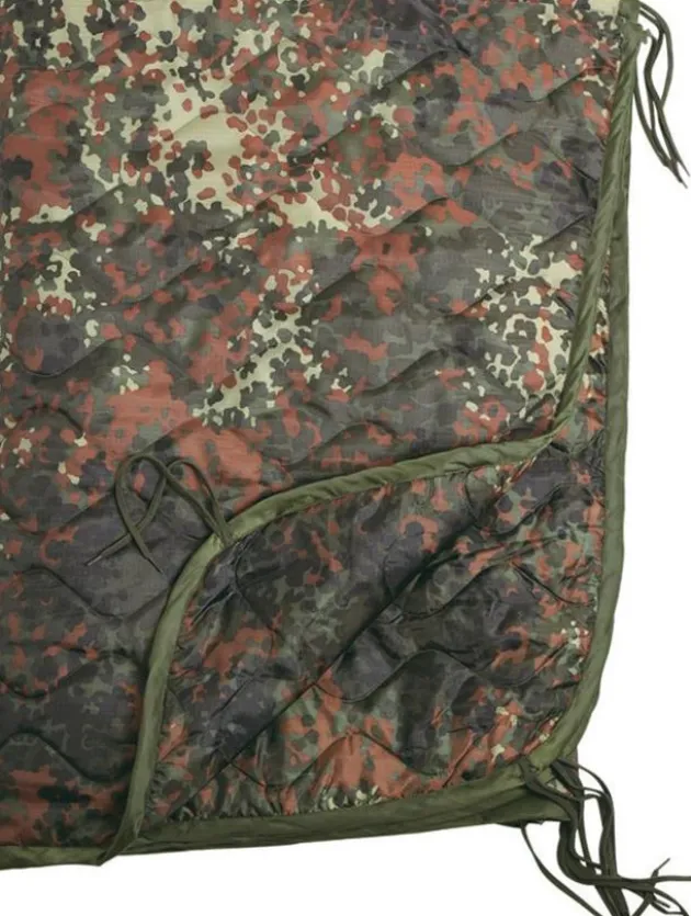 M4457 - MIL-TEC Woobie Poncho Liner Flecktarn 208 x 150 cm