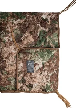 M4566 - MIL-TEC Woobie Poncho Liner Moss Camo 208 x 150 cm