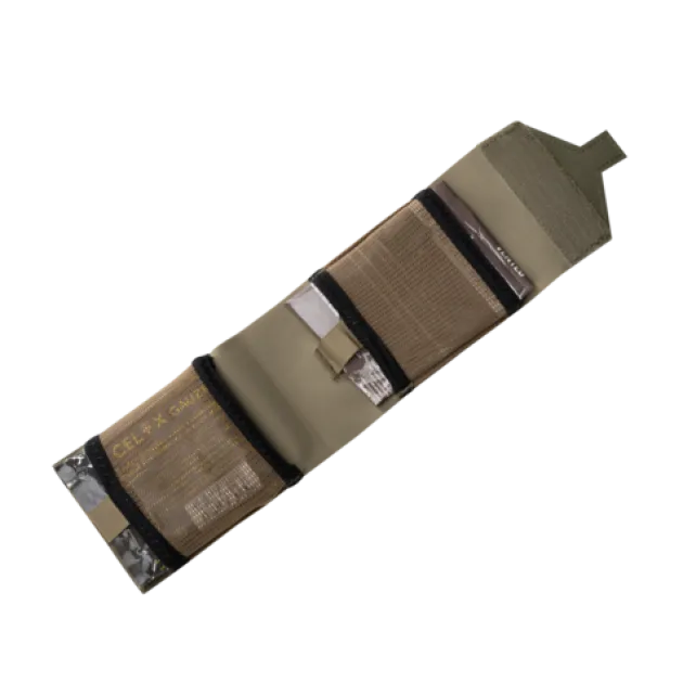 MO-FLM-CD-12 - Helikon-Tex Flat Med Pouch Adaptive Green
