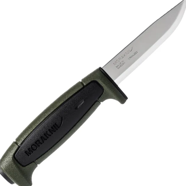 13807 - MoraKniv Basic 546 Noir et Vert inox