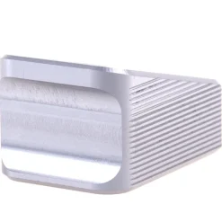 MPGLV2-SI - ARMANOV Magazine Base Pad +2rnd for Glock – V2 SILVER