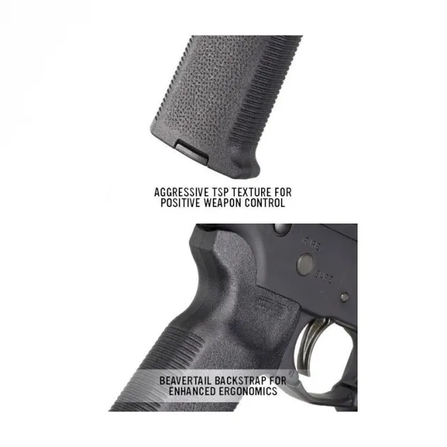 MPL-MAG522 BLK - Magpul Poignée MOE-K2 AR15/M4