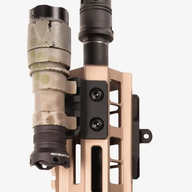 MPL-MAG604 - Rail 3 slots décalé M-LOK aluminium