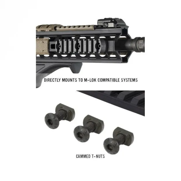 MPL-MAG592 - Rail 9 slots Polymère M-LOK