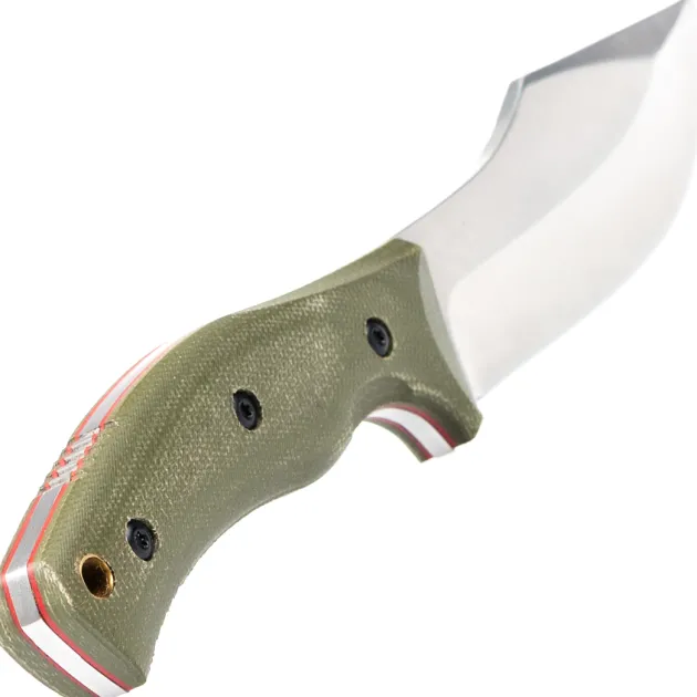 MR735 - Marble's Couteau de chasse micarta vert