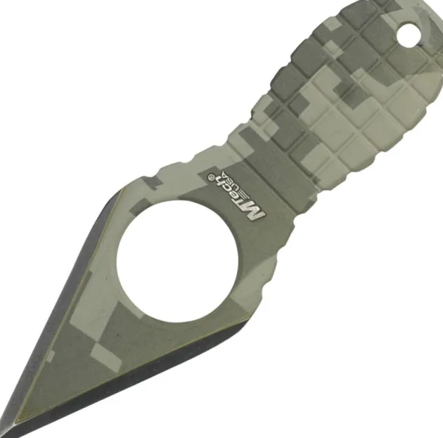 MT588DG - MTech Knives Grenade Neck Knife Digit Camo