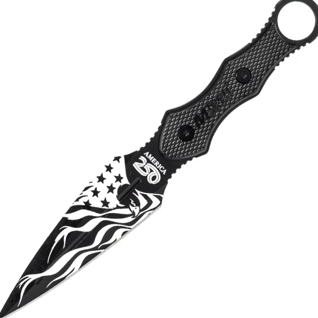 MT-FIX010BK-250 - MTech Fixed America 250th Dagger