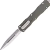 MT227-10OD - Microtech Delta DIRAC D/E Stonewash OD