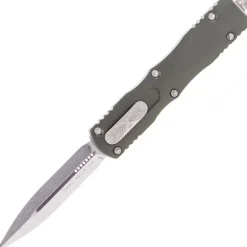 MT227-10OD - Microtech Delta DIRAC D/E Stonewash OD