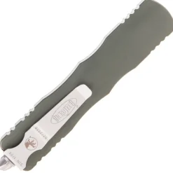 MT227-10OD - Microtech Delta DIRAC D/E Stonewash OD