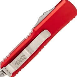 MT232-10RD - Microtech UTX-85 D/E Stonewash Red