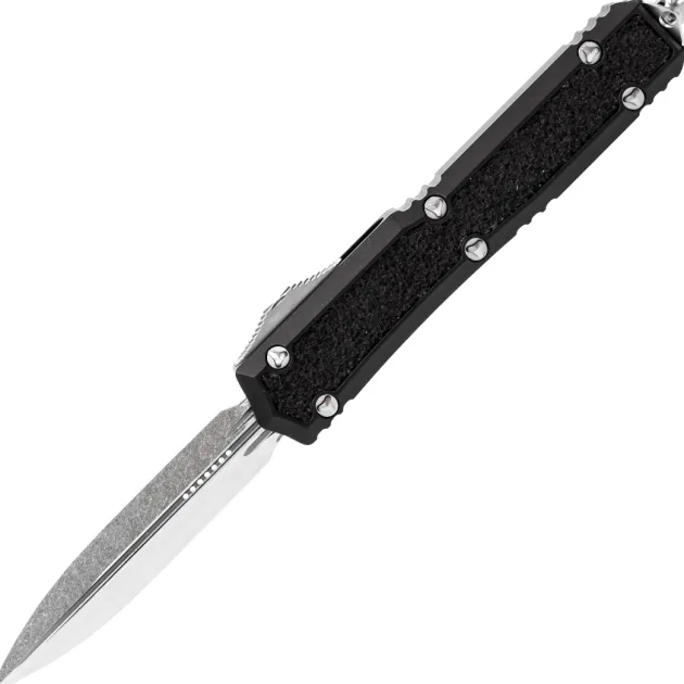 MT206-10S - Microtech Makora D/E SS Stonewash