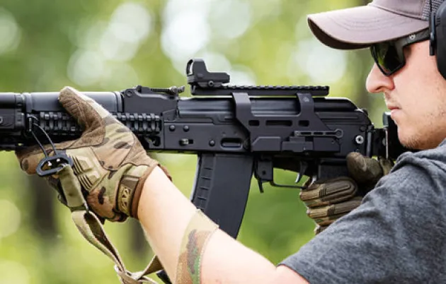 MT-UAK01 - Montage latéral avec rail Picatinny et M-LOK pour AK montage QD