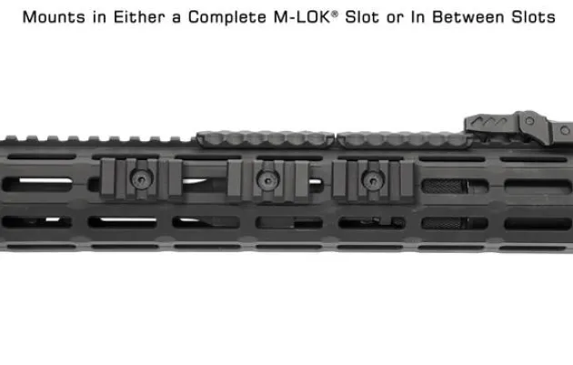 MTURS10S - UTG Rail Picatinny - M-lok 3 slots