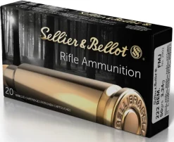 MUNSEB33010 - SELLIER & BELLOT CARTOUCHES 222 REM FMJ 3.24g+