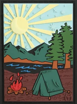 MXCAMPC - MAXPEDITION Patch Outdoor Camp