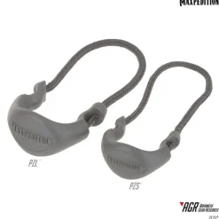 MXPZSBLK - Maxpedition boucles pour chariot fermeture éclair petites Noires