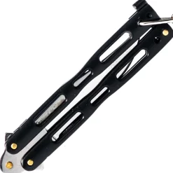 02179-N - Albainox Papillon porte-clés noir