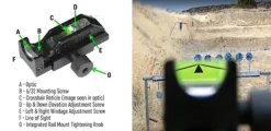 1619N0325BLK1 - See All Sights Rail Mounted MK2 Open Sight
