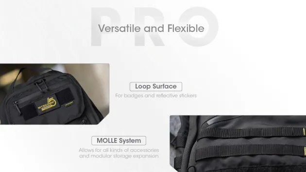 NCBP23PRO - NITECORE BP23 PRO 23L Sac à Dos Imperméble d'EDC/Voyage
