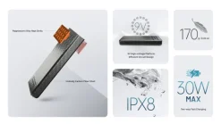 NCC10000G2O - NITECORE CARBO 10000 G2 Batterie Externe Powerbank 10000mAh ORANGE USB-C