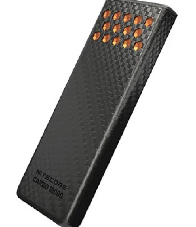 NCC10000G2O - NITECORE CARBO 10000 G2 Batterie Externe Powerbank 10000mAh ORANGE USB-C