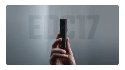 NCEDC17 - NITECORE EDC17 Torche 1500lm USB-C Laser UV CW 150mAh NOIR