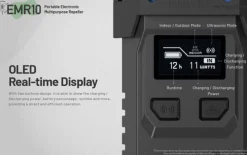 NCEMR10 - NiteCore EMR10 Répulsif Multifonction Anti-Insectes Portable